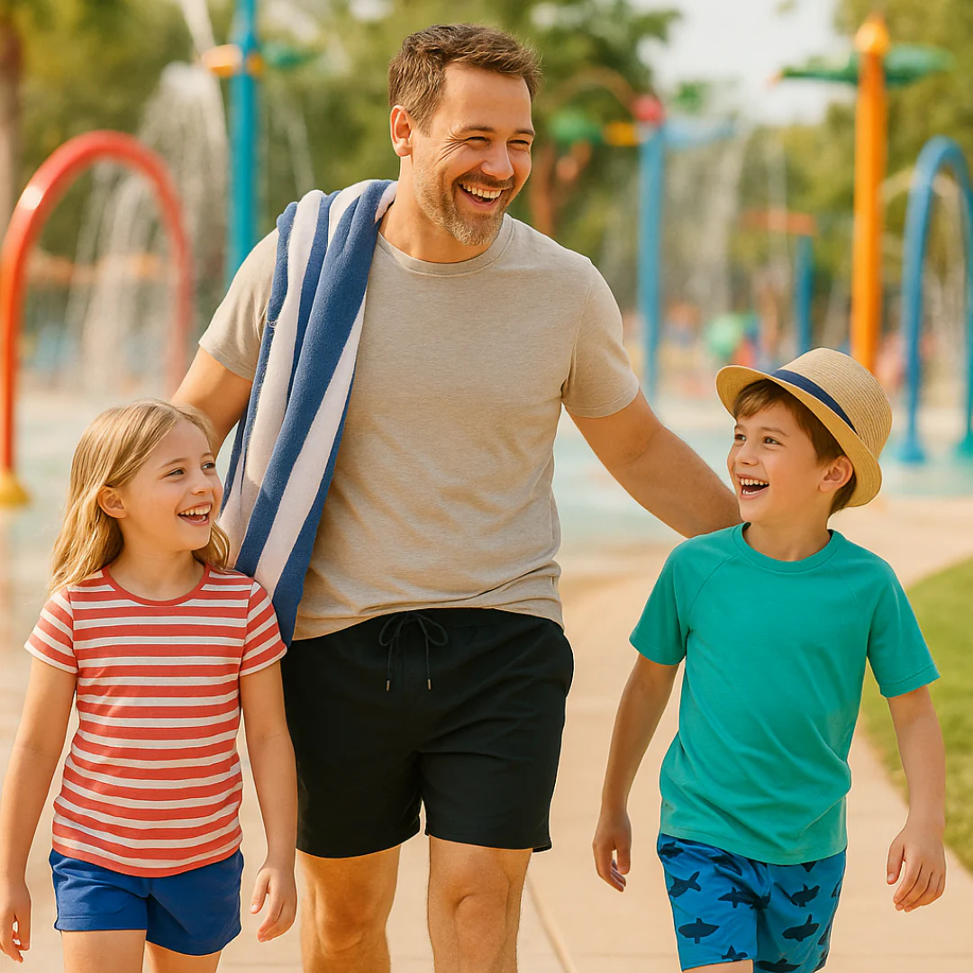 Boxhero 3-in-1 Quick-Dry Swim Trunks with Compression Liner - Image 6