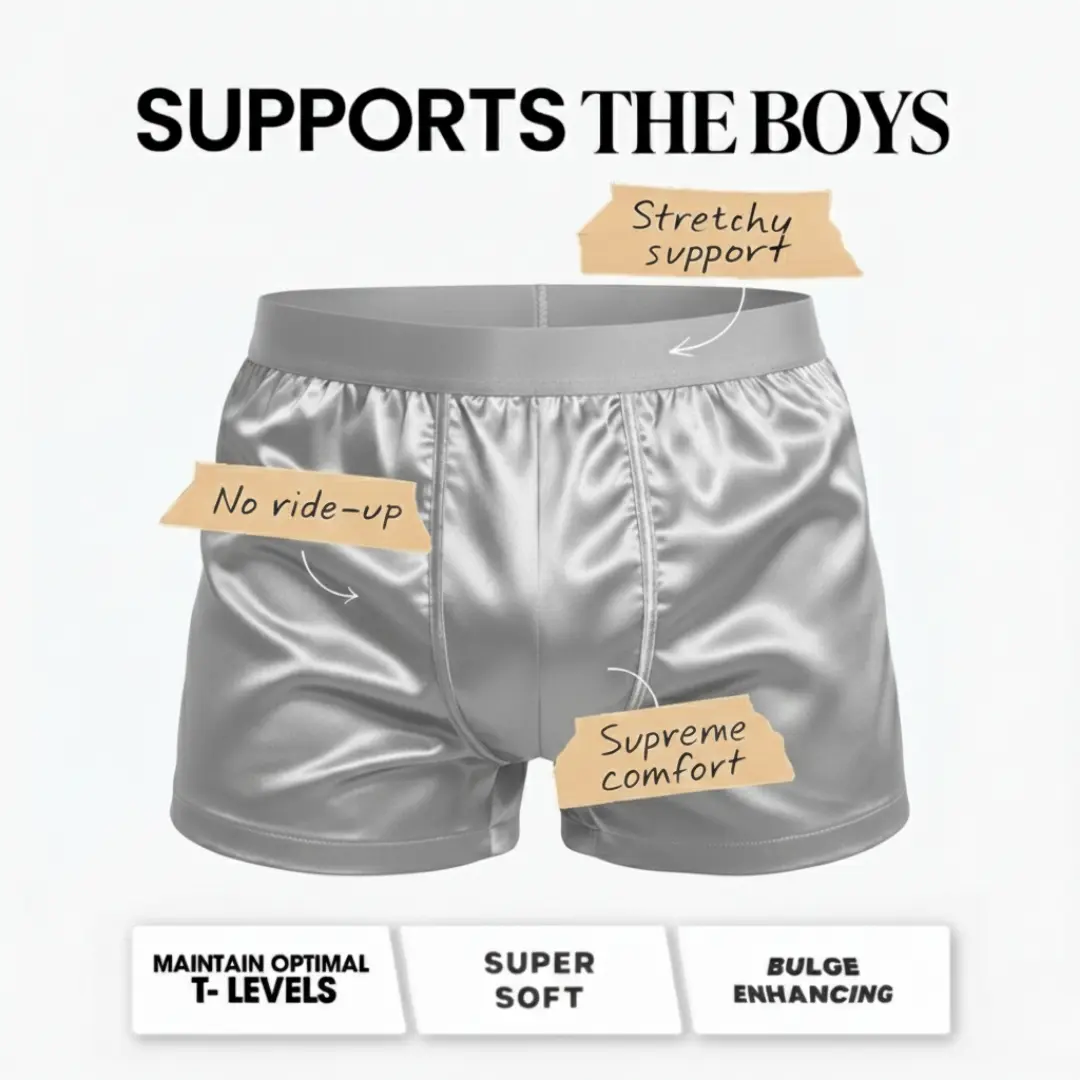 Boxers Reinvented: Boxhero Premium Silk Boxer Shorts - Image 3