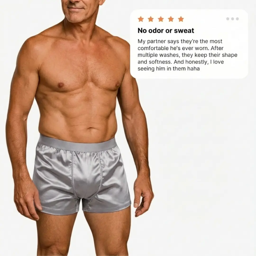 Boxers Reinvented: Boxhero Premium Silk Boxer Shorts - Image 5