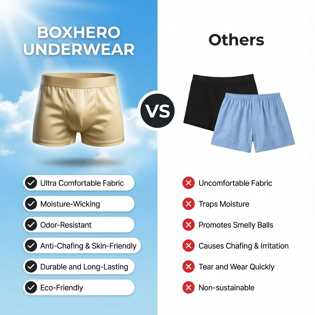 Boxers Reinvented: Boxhero Premium Silk Boxer Shorts - Image 6
