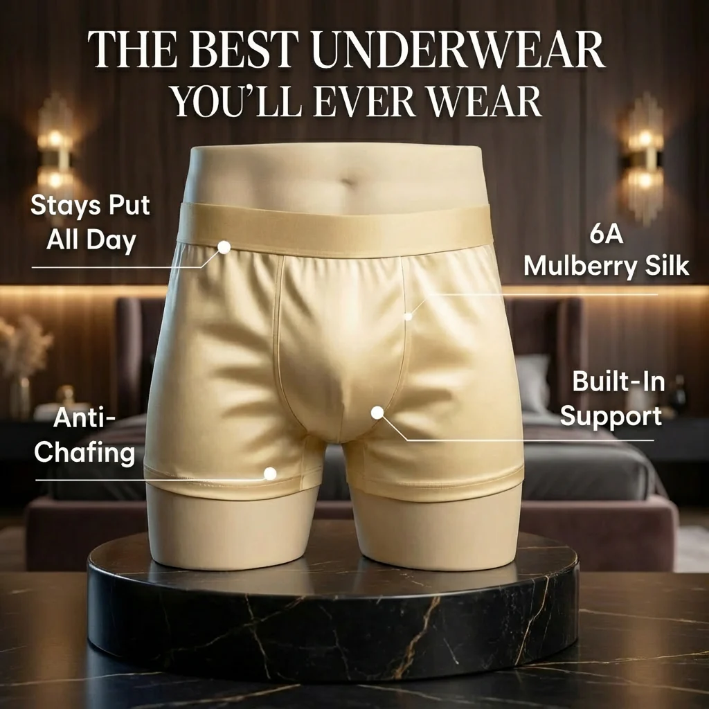 Boxers Reinvented: Boxhero Premium Silk Boxer Shorts - Image 7