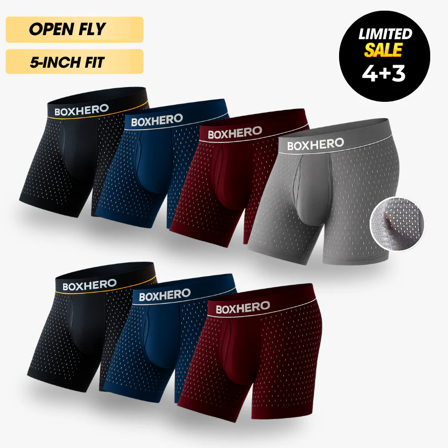 4-Pack Boxhero 2.0 Bamboo Boxers - Image 14