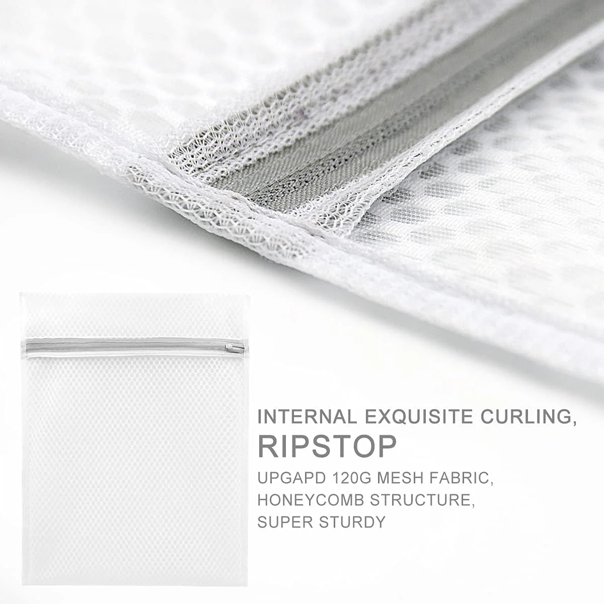 Protection Pack - 3x Premium Sustainable wash bags for bamboo fiber - Image 3